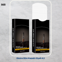 Ekstra Slim Kapaklı Siyah